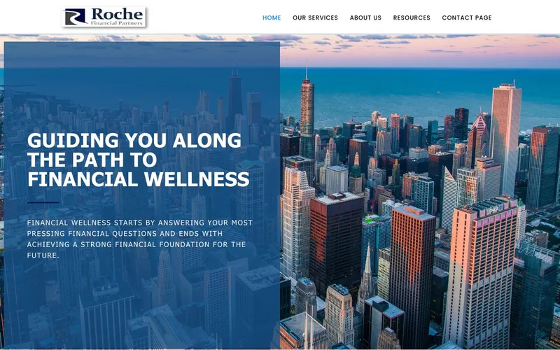 Roche Partners website, built by Spencer Taylor