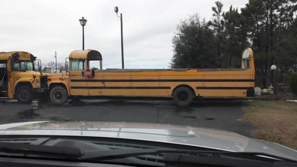 Amazing things i have learned the this year 2 A convertible gmc school bus! Nothing says safety for children like this... On i75