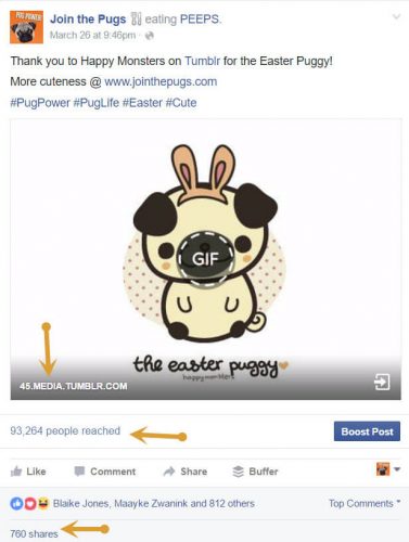 Want crazy engagement for your Facebook page? Try a GIF! 1 GIF’s can be a successful addition to your brand’s awareness.