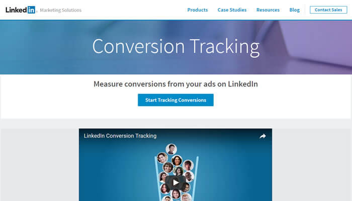 LinkedIn Conversion Tracking for Advertising