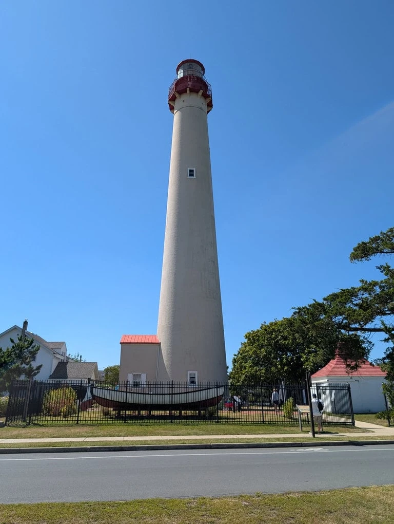 Spencer Taylor visits the Cape May Lighthouse